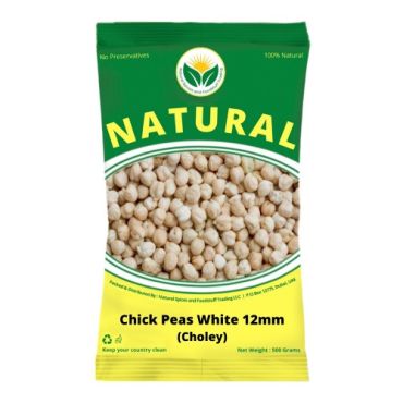 Natural Spices Chick Peas White Big, 500 G